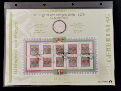 Numisblatt 1998 gedenkmünze - numisblatt, 1998/2