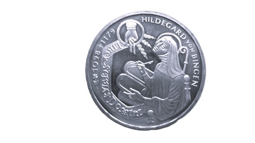 Gedenkmünze hildegard - dm,