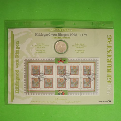 Brd numisblatt 2 1998 - 10, 2/1998