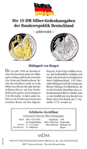 1998 hildegard von - 1998,
