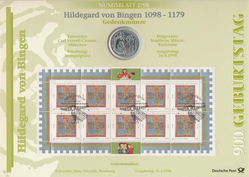 Brd 1998 hildegard von - brd,